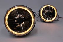 Lampy reflektory przednie przód VW GOLF 1 I 74-83 RINGI ZEWNĘTRZNE NOW