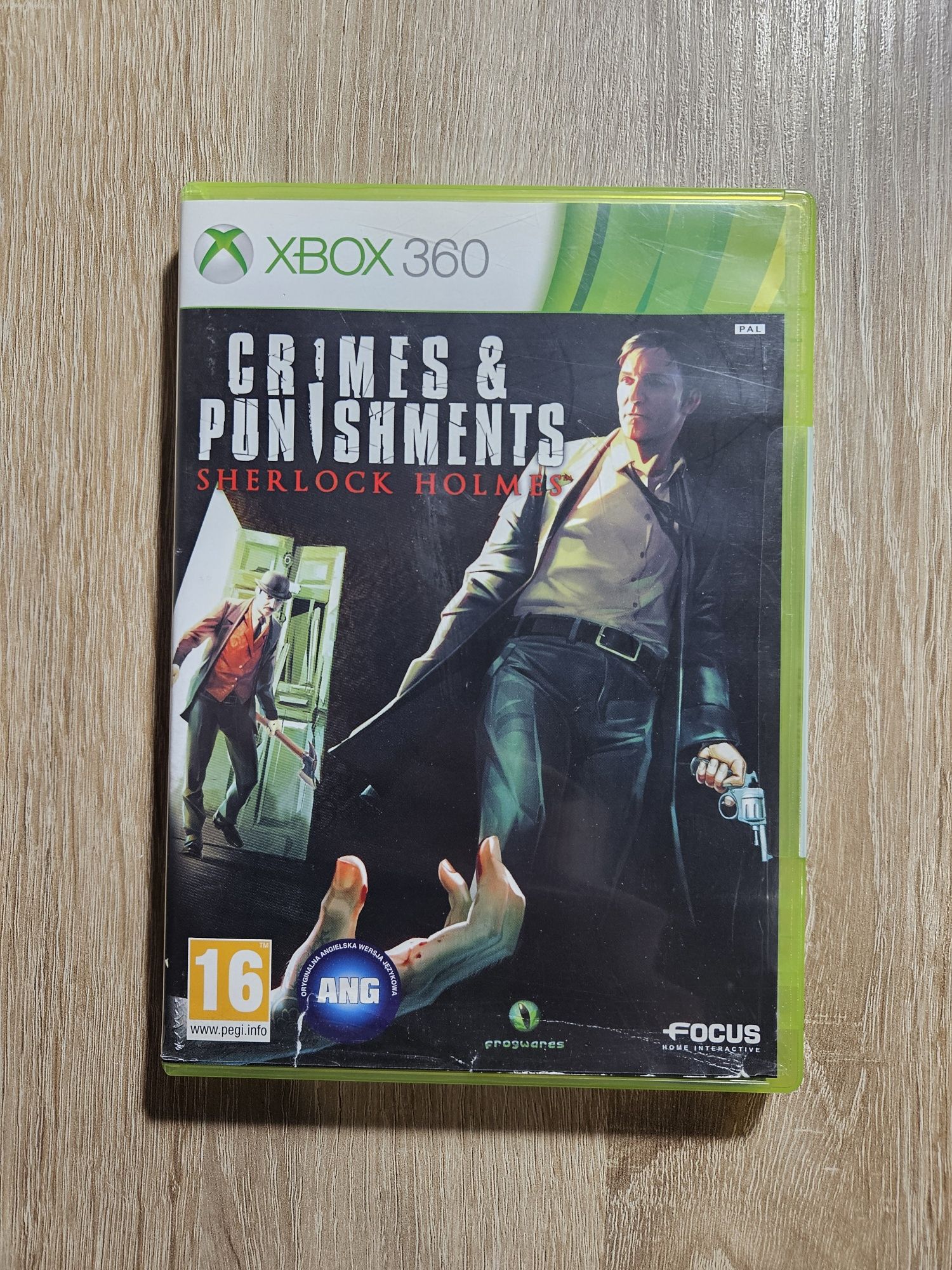 Crimes & Punishments Sherlock Holmes  Xbox 360 Polska Dystrybucja