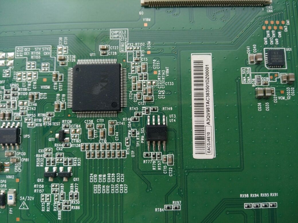 Плата main HK.T.RT2861v09 от тв Kivi 50UR50GU