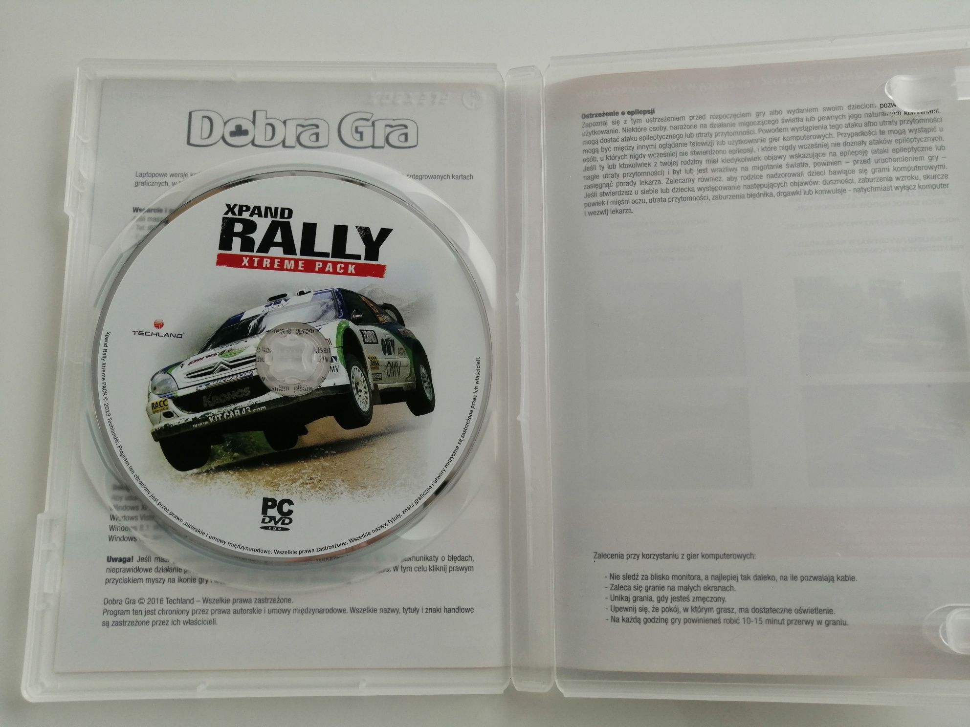 Zestaw 2 gier: Race on, Xpand Rally xtrme pack.