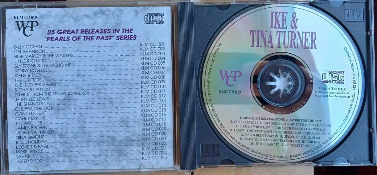 Музыкальный CD, раритет, Ike & Tina Turner: Pearls of the Past