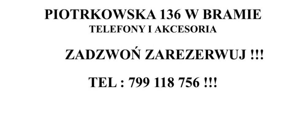 Samsung A15 black 5G 4/128gb Piotrkowska 136 w bramie 649zl