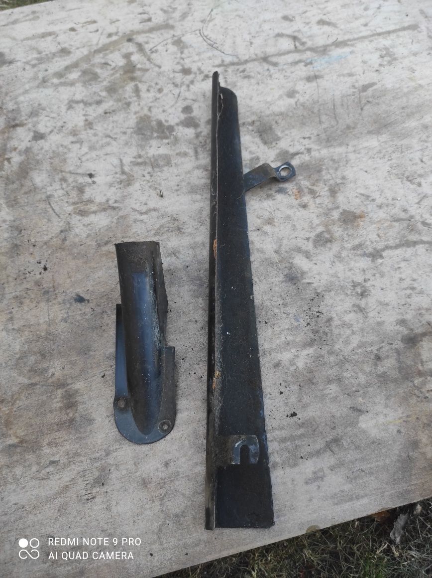Osłona łańcucha WSK 125 długa i krótka org PRL 10.36