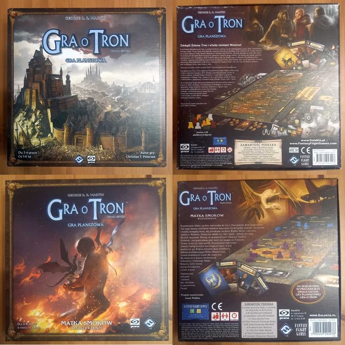 Gra o Tron (2011) + Taniec ze Smokami + Uczta dla Wron + Matka Smoków