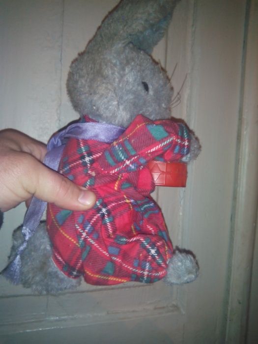 Зайчик барабанщик (РАРИТЕТНАЯ ИГРУШКА)