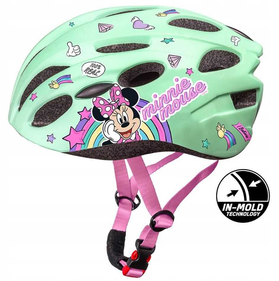 Kask rowerowy Seven IN-MOLD MINNIE MOUSE MINT r. M