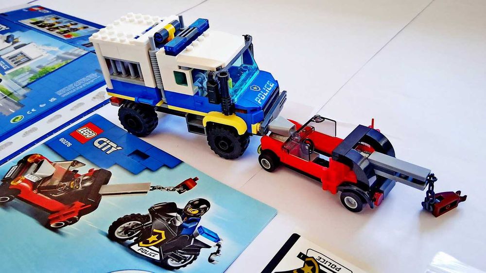 Lego City 60276 Police Prisoner Transport em peças novas semi montado