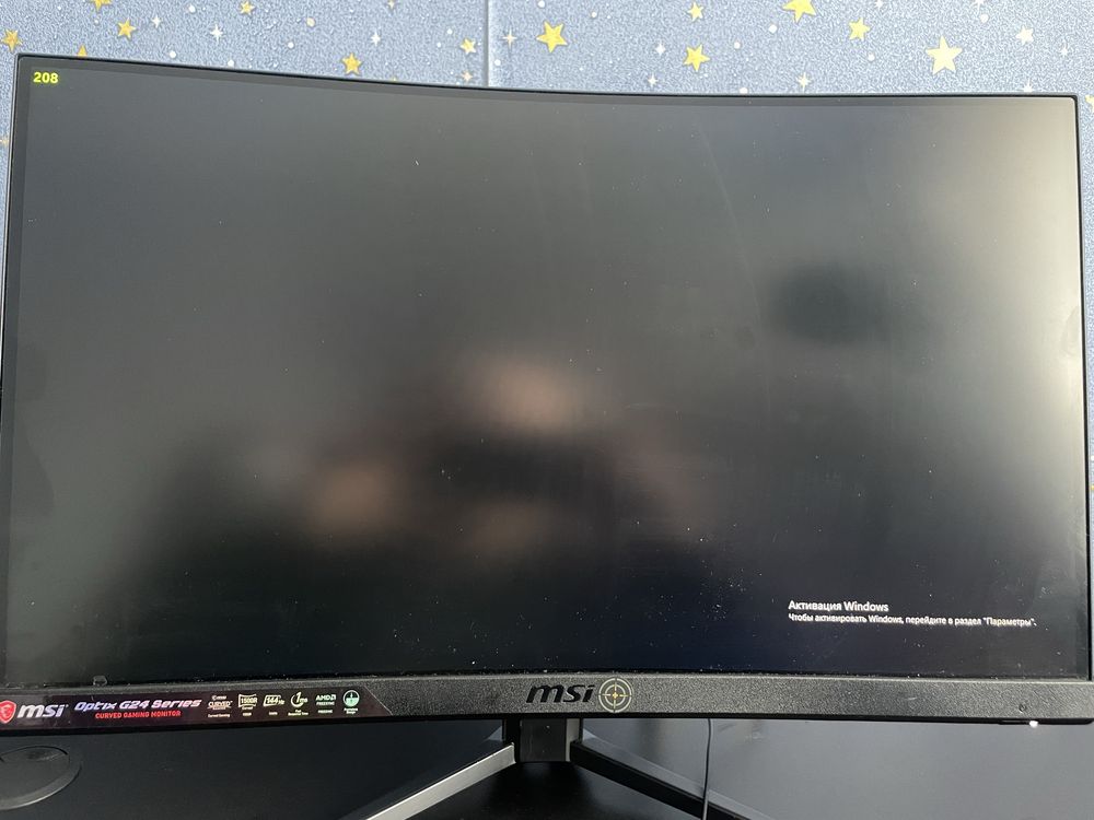 Ігровий монітор 144 мгц 1 мс MSI Optix g24 Curved