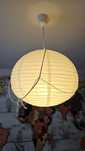 Lampa lampion papierowy kula papierowa klosz