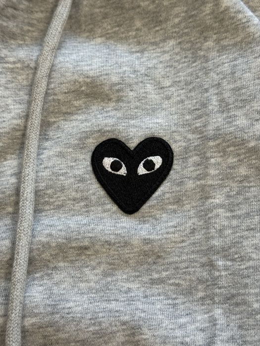 Зіпка Play Comme des Garcons (зип худи плей, зіп худі кдг плей зипка)