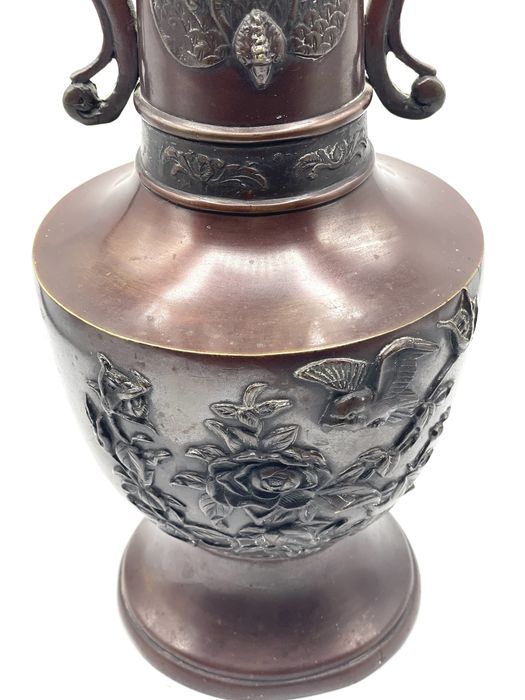 Jarra em bronze oriental seculo XIX