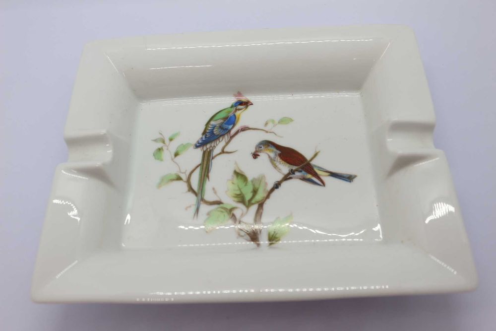 Cinzeiro EMA Vista Alegre Decoração Pássaros 19,5 cm