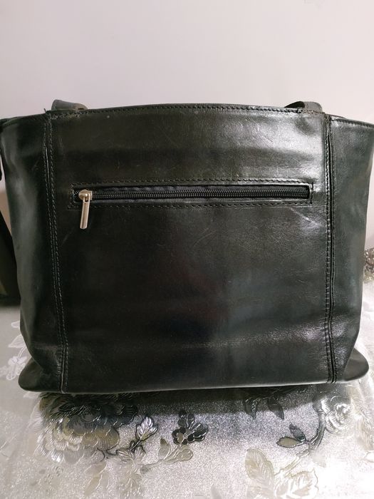 Сумка женская бу. Кожа.