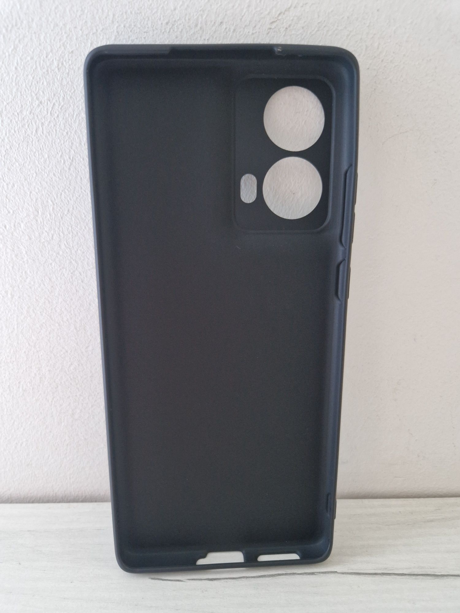 Back Case MATT do MOTOROLA MOTO G85 5G Czarny