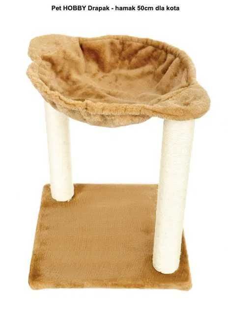 Drapak dla kota - Hamak - drapak dla kota, wys. 50 cm NOWY