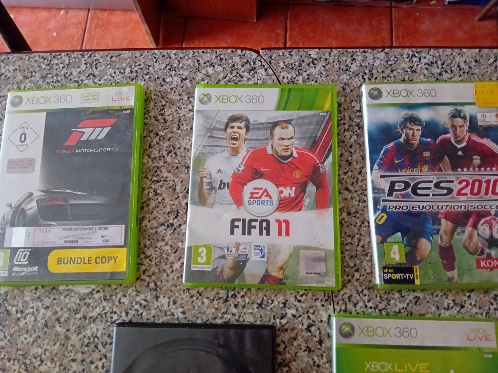 Conjunto de 5 Jogos Xbox 360