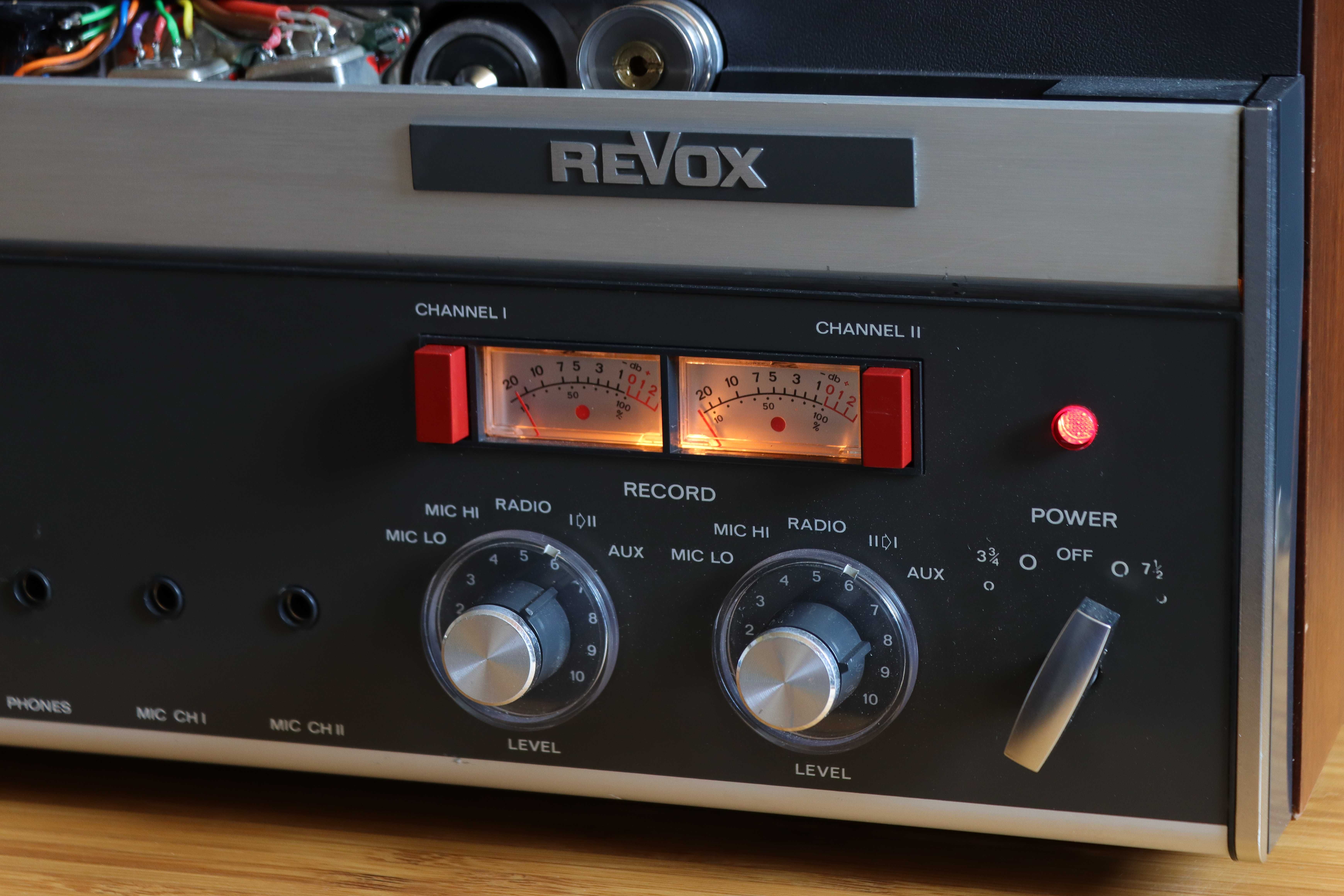 Gravador Revox A77 - 4 pistas