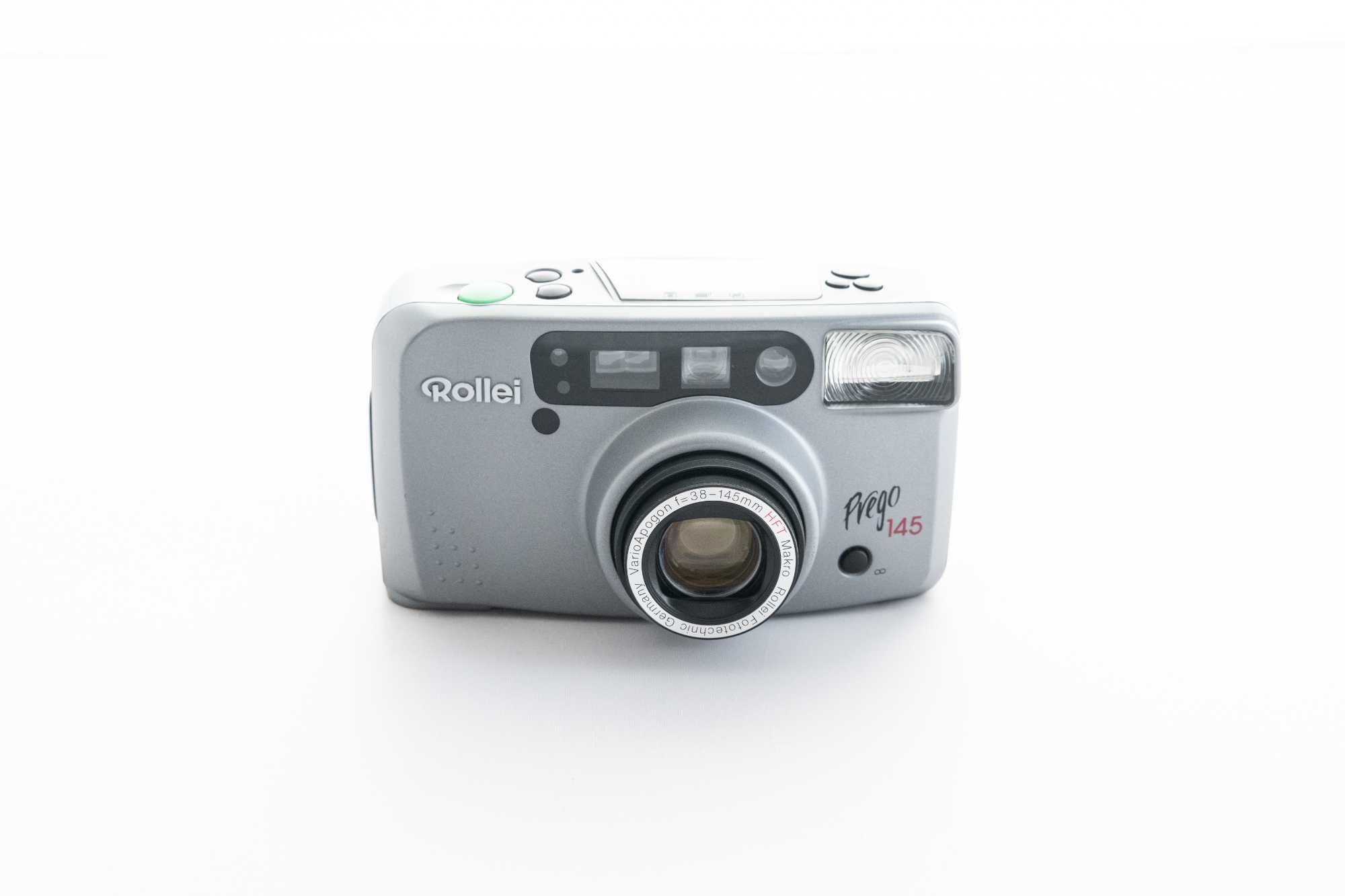 Aparat analogowy na kliszę Rollei Prego 145