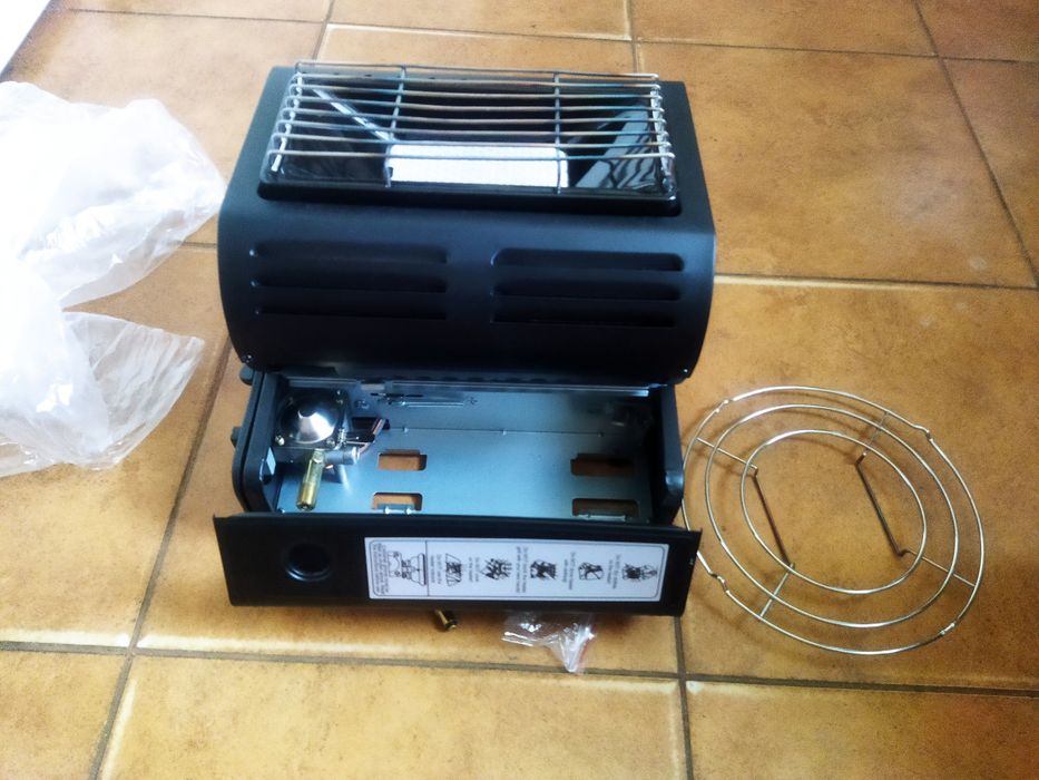Газовий обігрівач-плита для кемпінгу