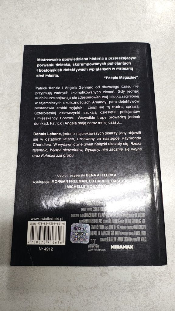 Gdzie jesteś, Amando? Dennis Lehane