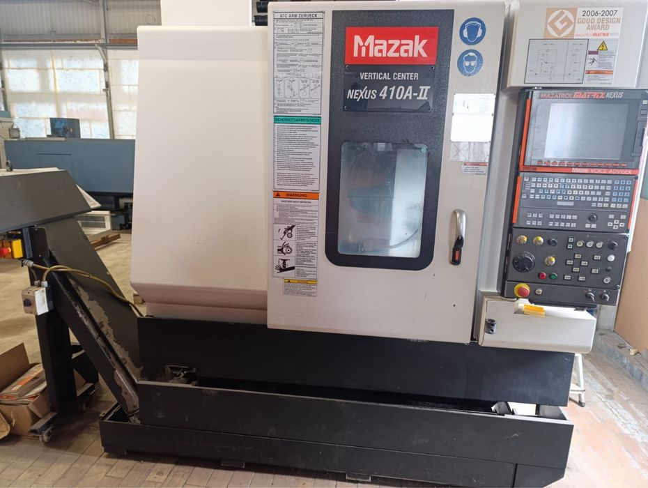 Frezarka CNC Mazak VCN 410 II 2007 Mazatrol Matrix sonda Renishaw