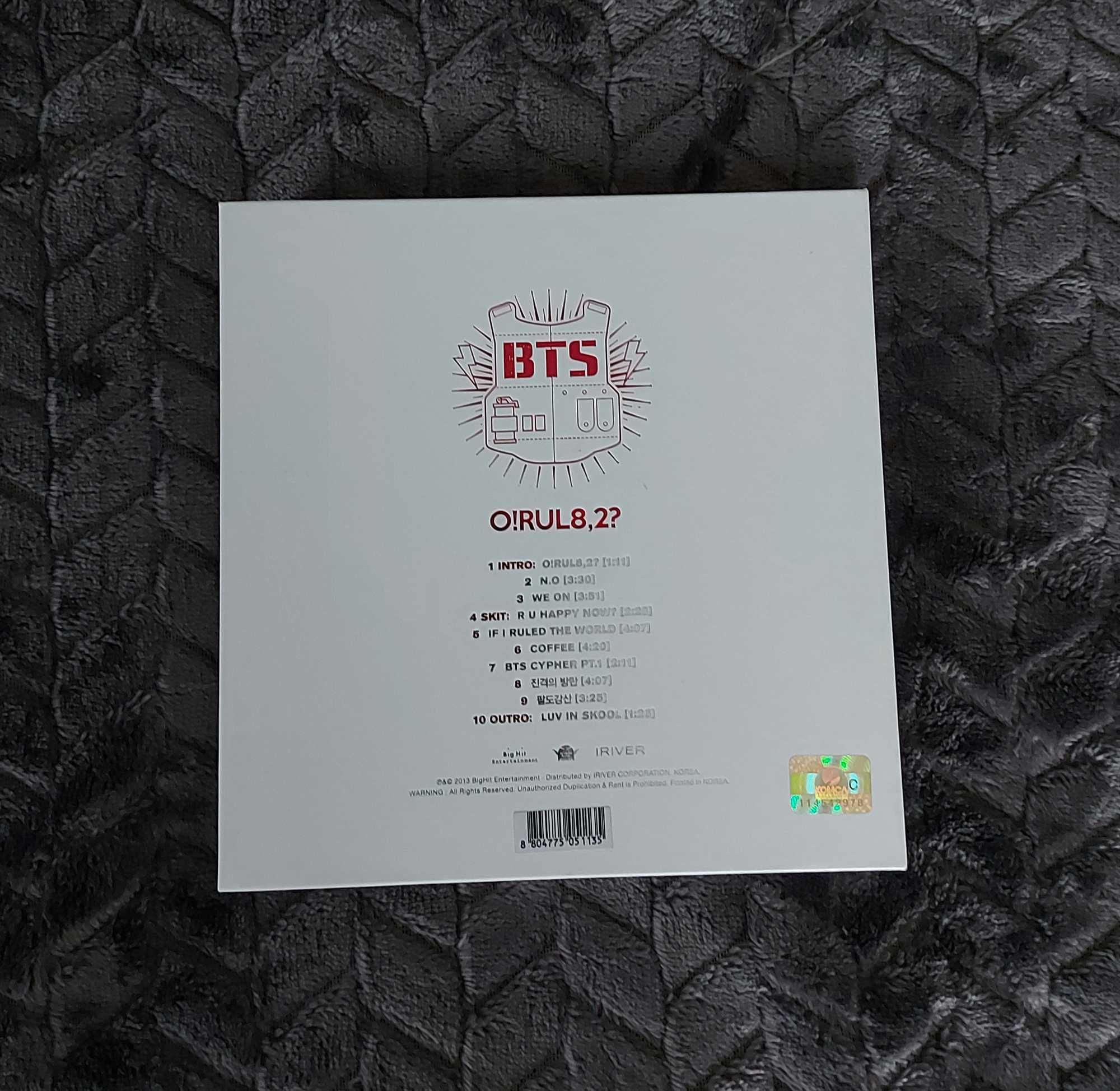 BTS KPOP Album "O!RUL8,2?"