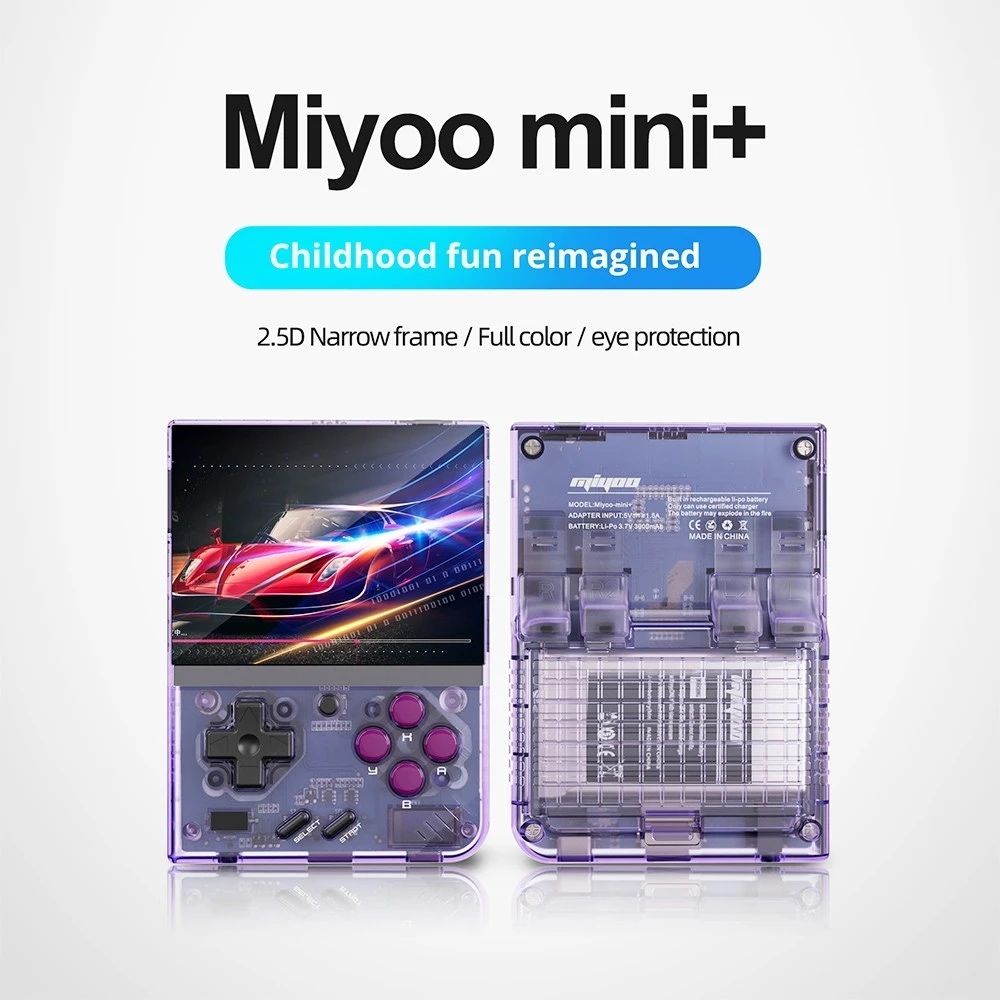 Konsola Miyoo Mini Plus z kartą 64GB [Nowa] [Nigdy nie włączana]