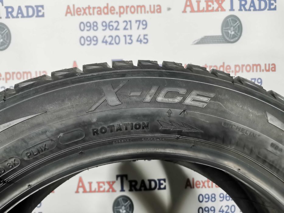 1 шт. 225/55 R17 Michelin X-Ice одна нова зимова шина