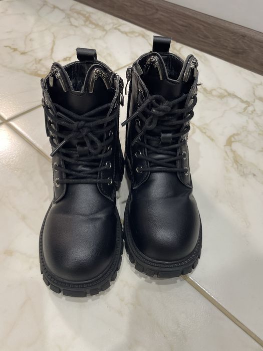 Теплі зимові черевички 17.5 см 29 (28) розмір