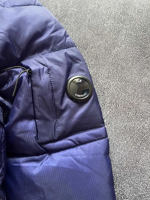 Пуховик CP Company DD Shell Puffer Grey Blue