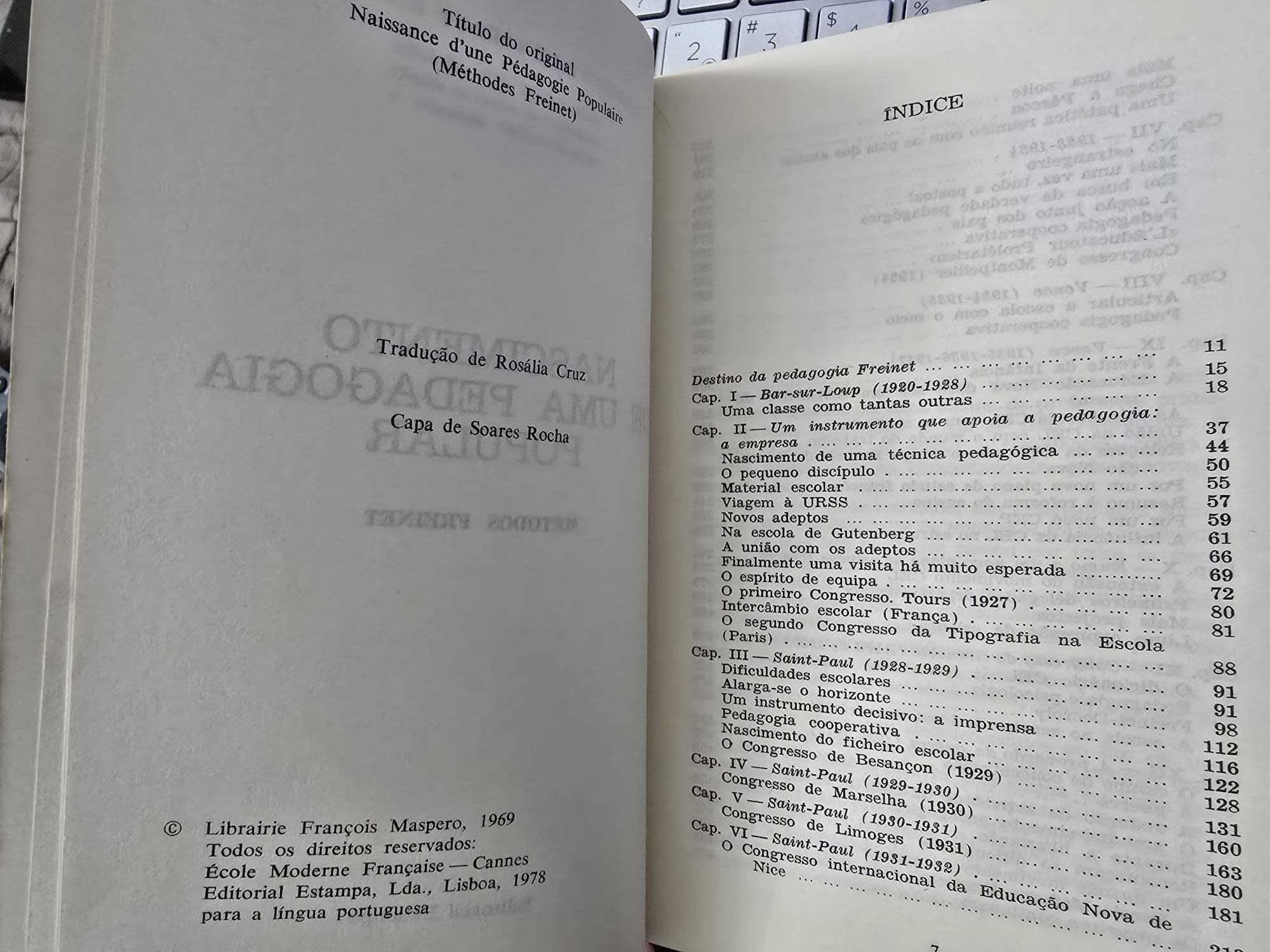 Nascimento de Uma Pedagogia Popular - Elise Freinet