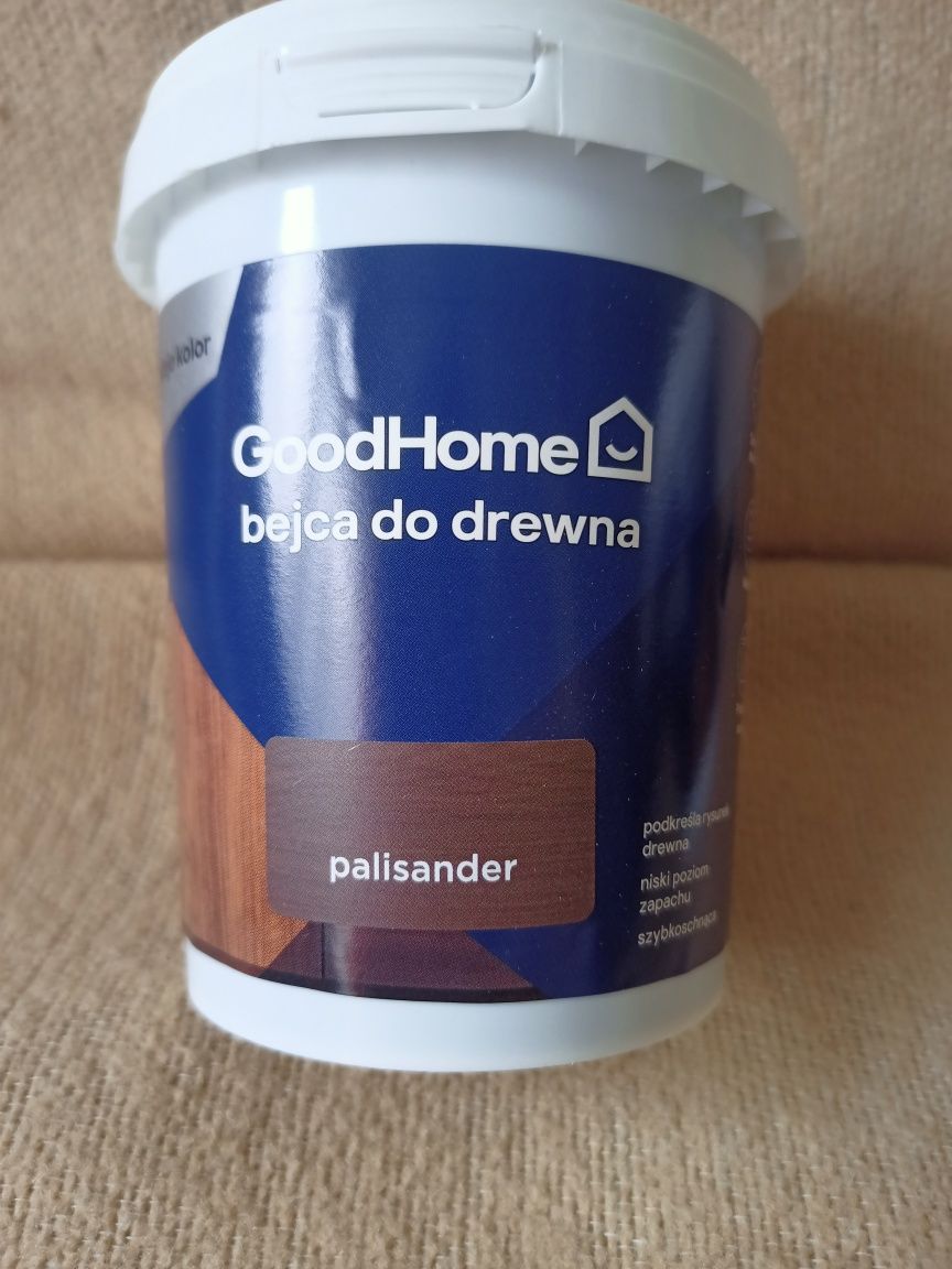 Bejca do drewna Good Home puszki 0,5 litra cena za 8 puszek WARTO !!