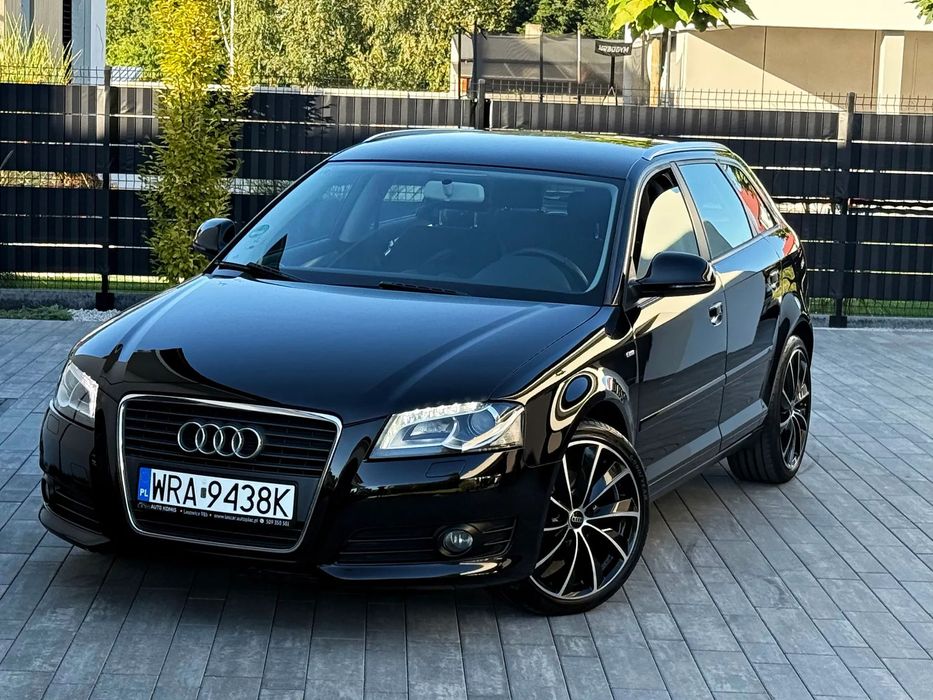 Audi A3 Sportback Lifting 1.4T 125KM 6B Ledy Bi Xenon Relingi Komforty Klimatronik 18"