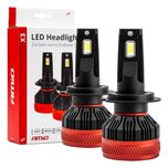 Żarówki samochodowe LED CANbus AMIO H7 X3 KOMPLET Bardzo MOCNE