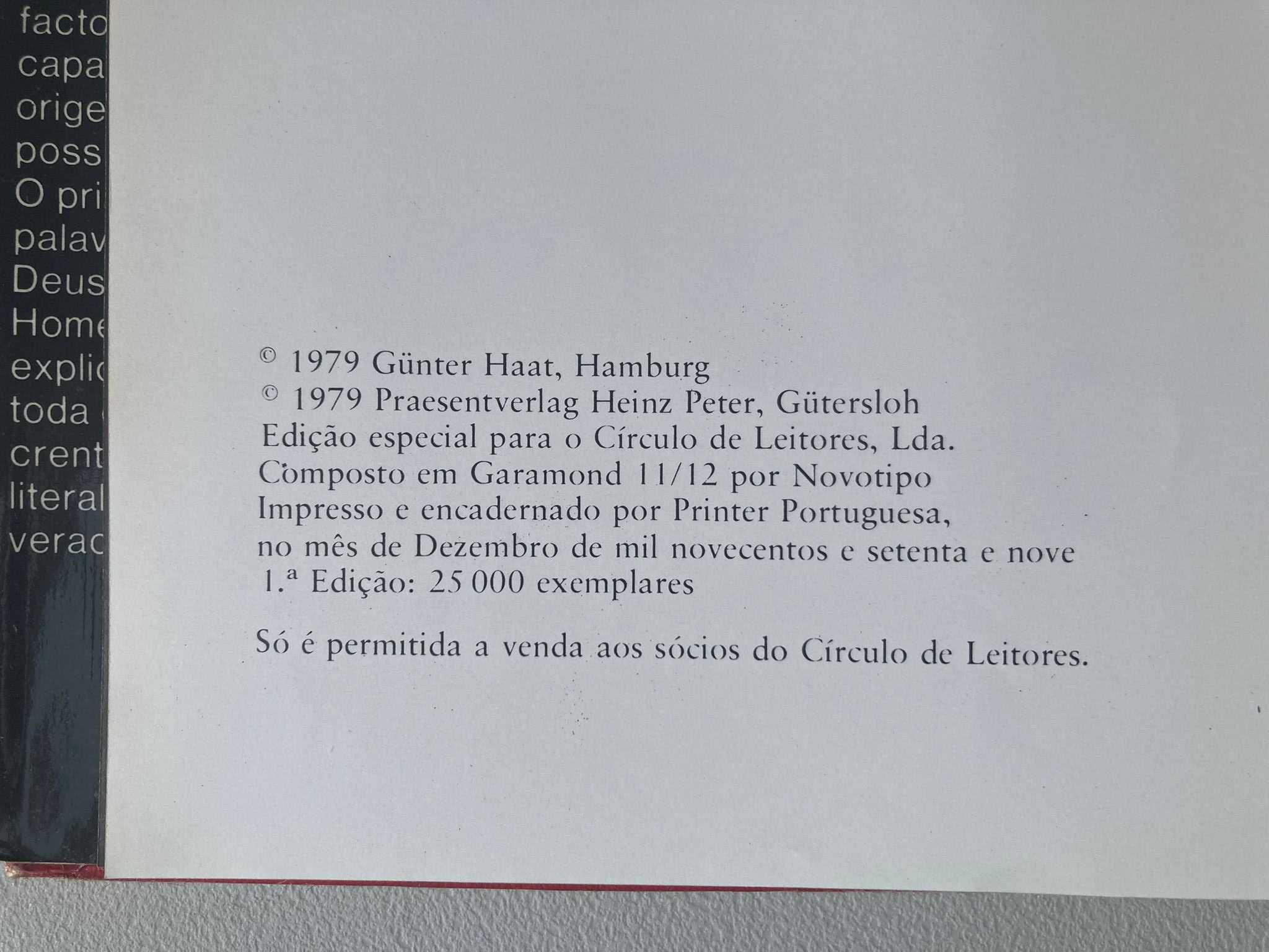 A Nova História de Adão e Eva, de Gunter Haaf