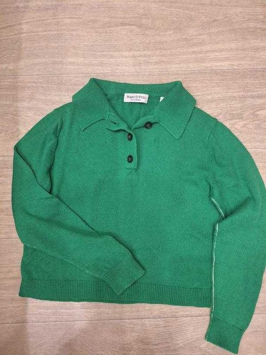 Зелёный свитер поло Marc o polo, размер S. Не Cos