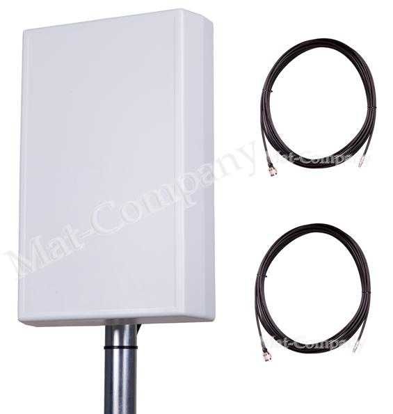 Zestaw router LTE Huawei B593 + MEGA ANTENA DUAL