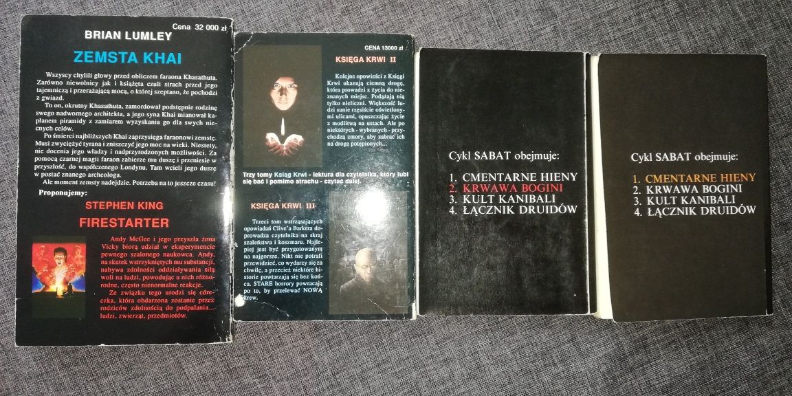 Guy N. Smith, Clive Barker, Brian Lumley