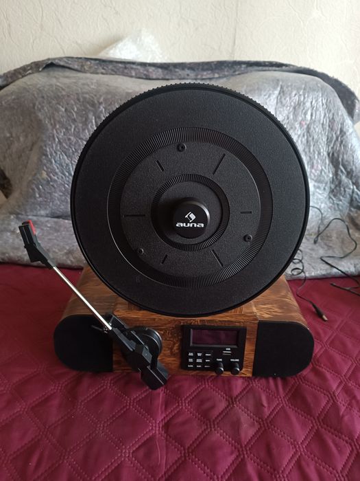 Програвач вінілу Auna Verticalo SE Retro, bt, usb, radio
