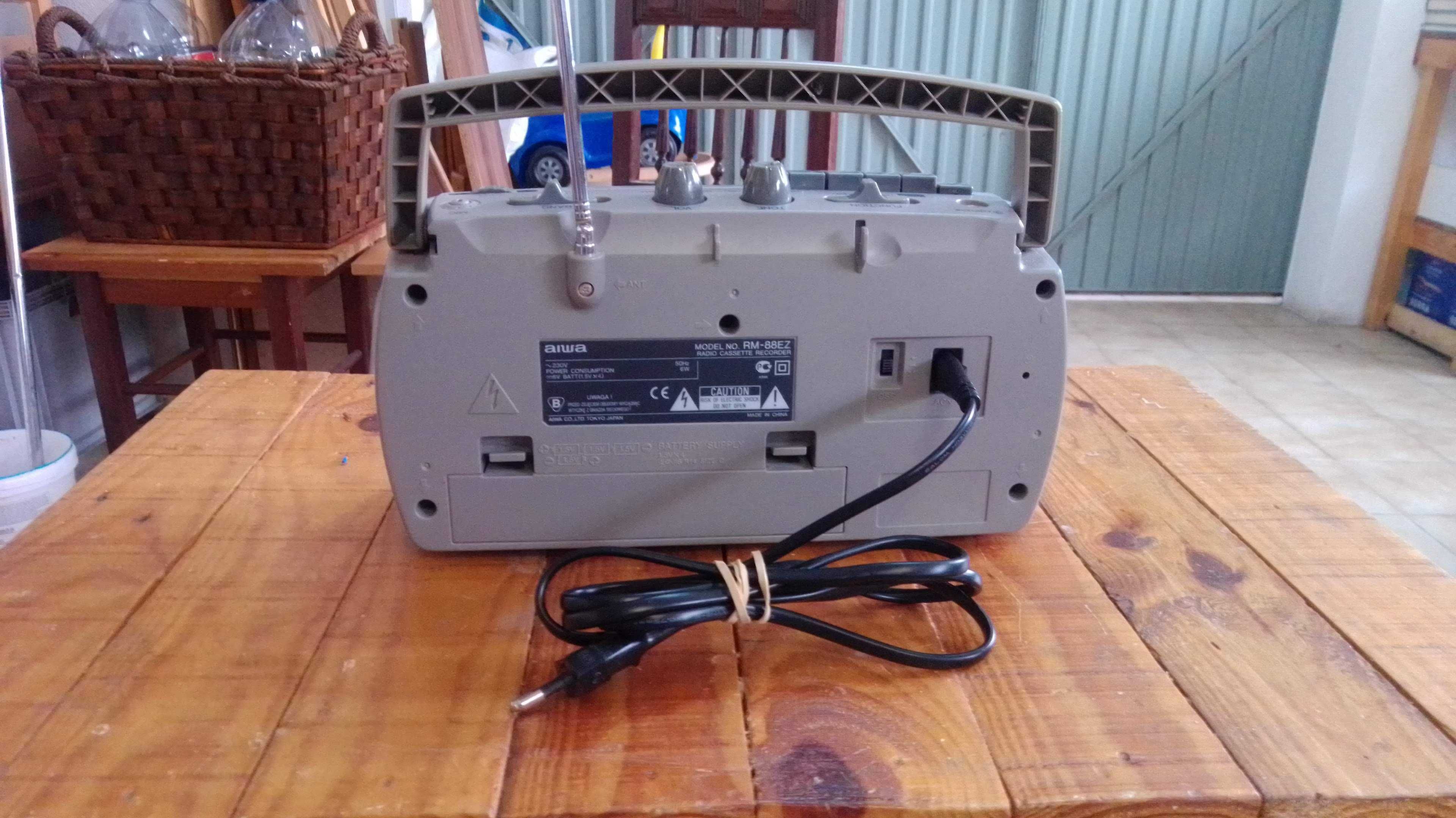 Rádio Gravador Aiwa RM 88