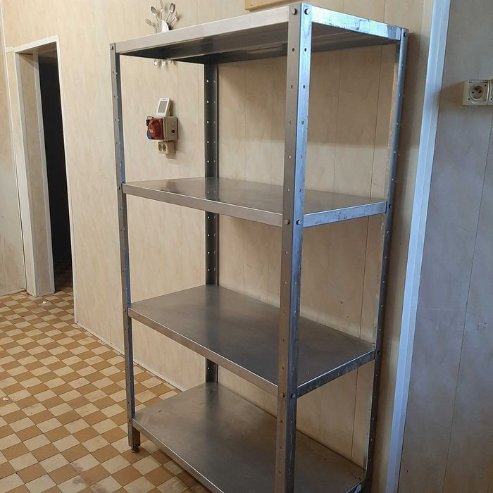 Regał stal nierdzewna Stalgast 180 cm dostępne 4 sztuki