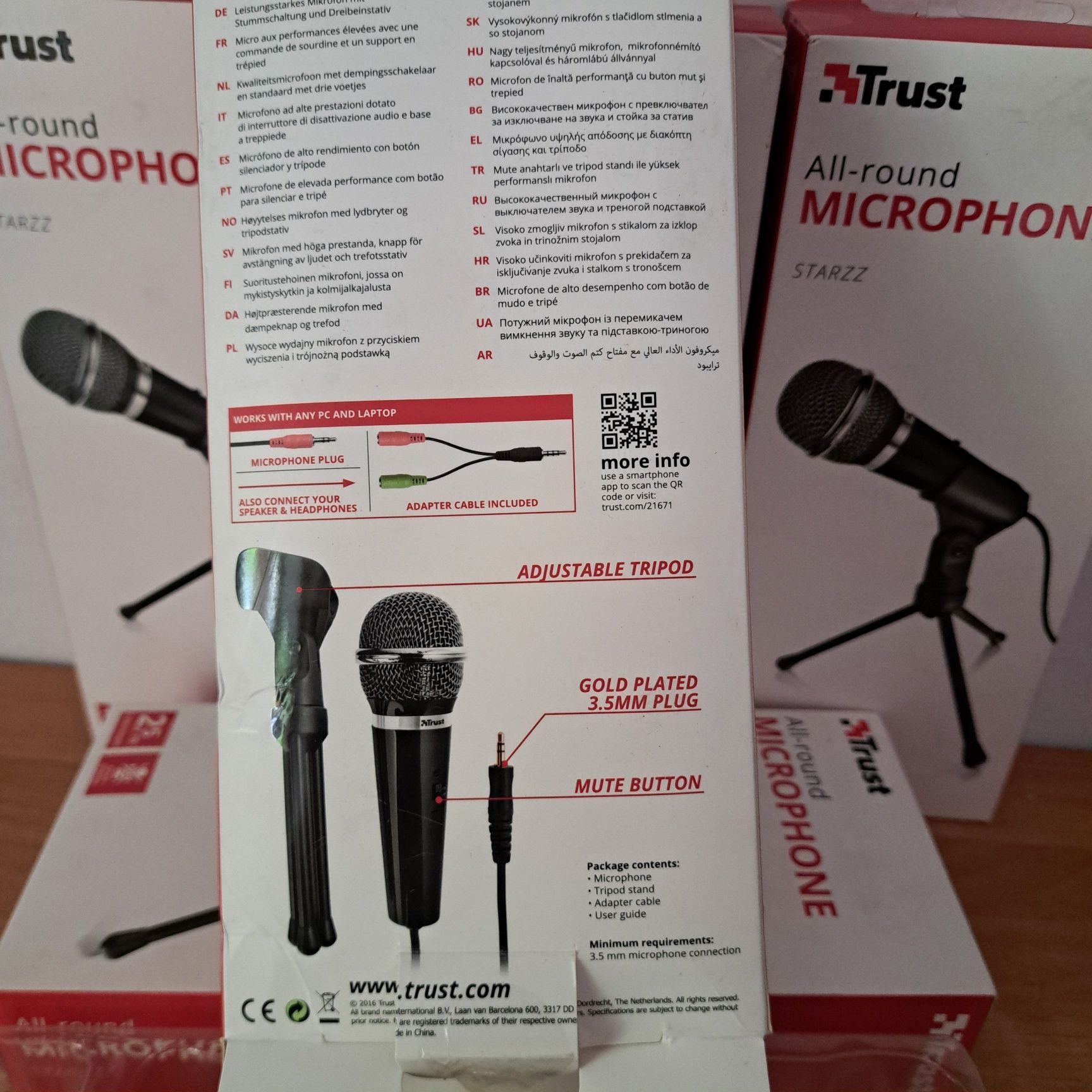 Mikrofon TRUST Starzz All-round Microphone Dookólny