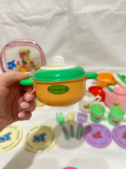 Новий набір іграшок, рюкзак дитячого іграшкового посуду, 27 предметів