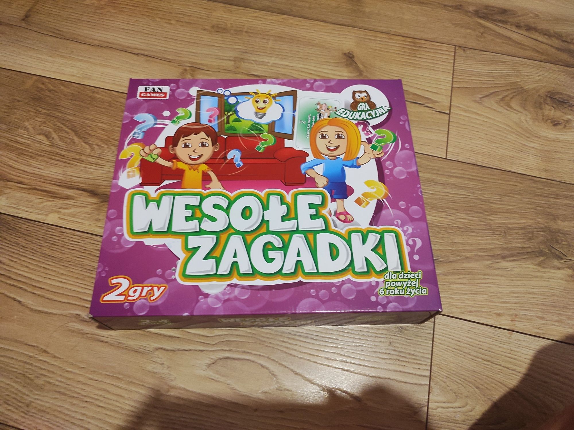 Wesołe zagadki dwie gry FUN GAMES