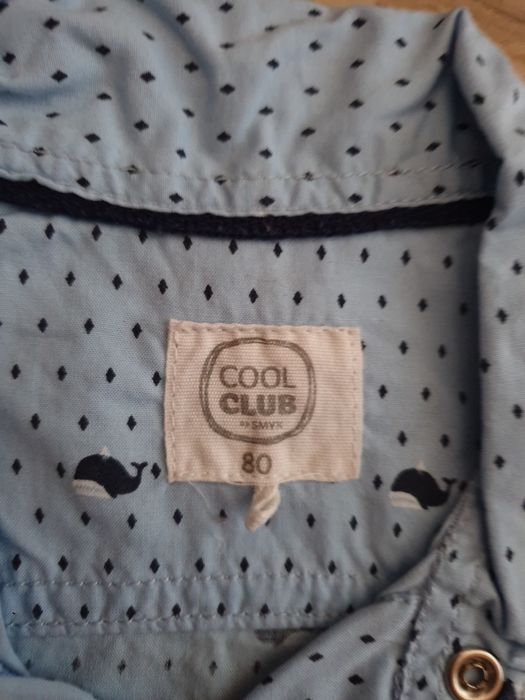 Koszulobody Cool Club Smyk r.80 niebieskie