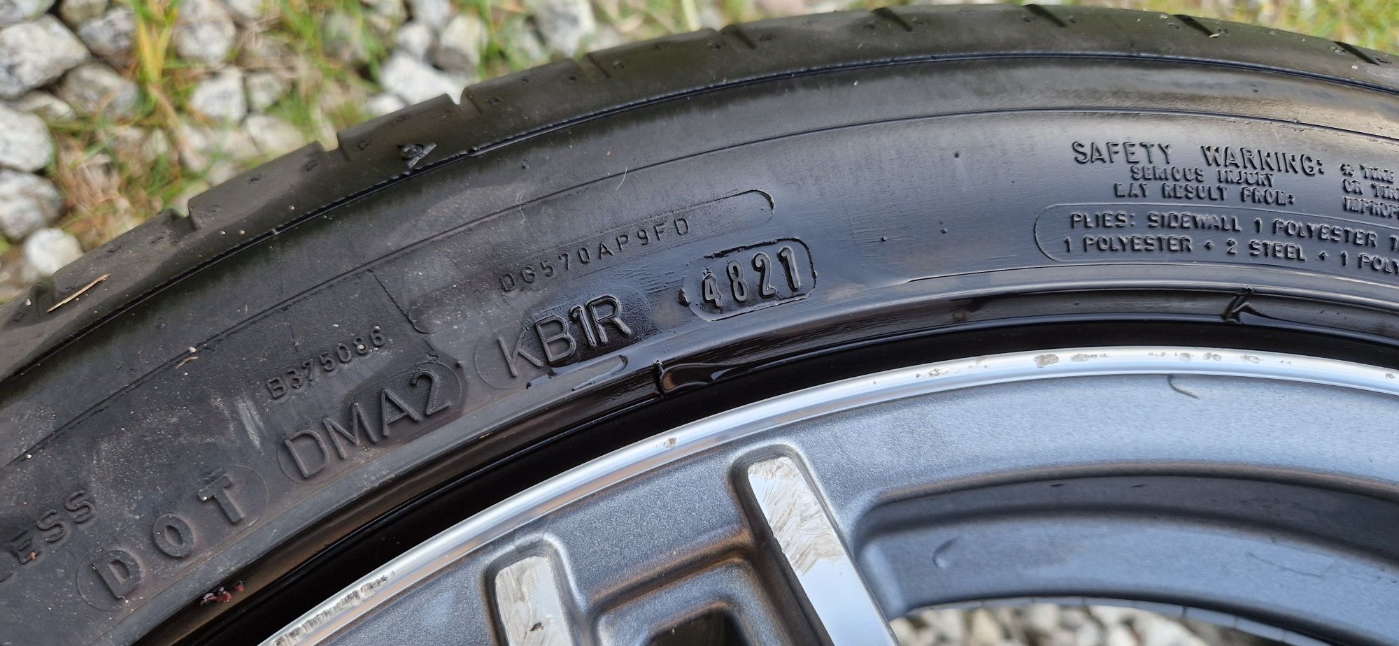 Felgi AZEV Himalaya 19 5x112+Dunlop 245/45/19 Audi,Mercedes,Skoda,Seat