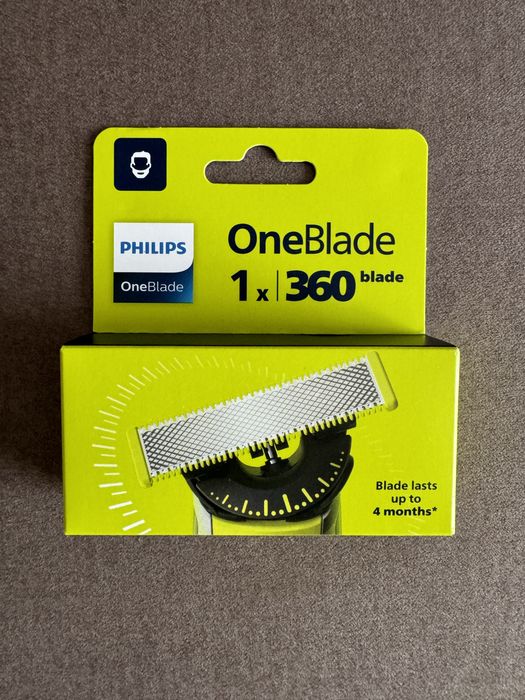 Оригінал. One Blade Philips змінні насадки, катриджи, лезо