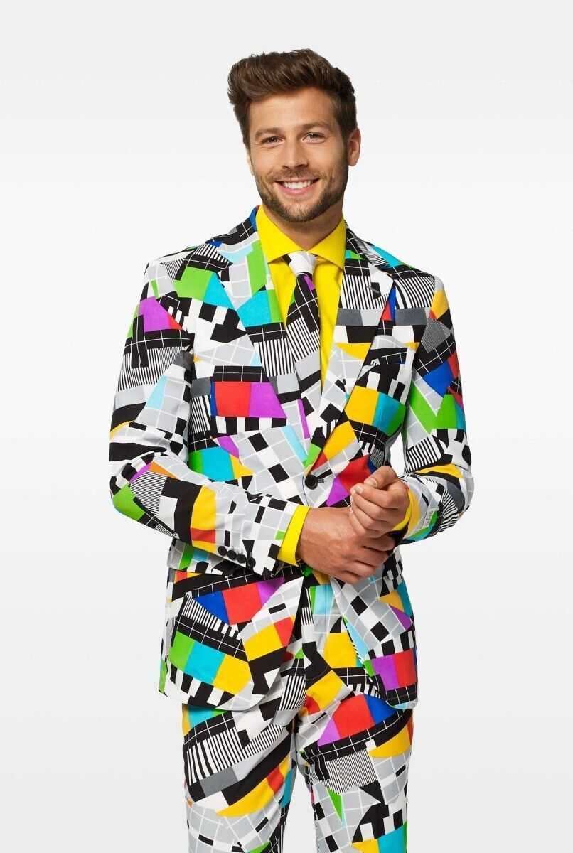 Новый ретро костюм OPPOsuits для вечеринок и праздников EU60 US50