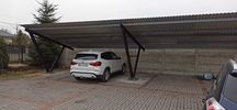 Konstrukcja Stalowa 6x12 - Carport - Wiata - Garaż   - Nowa i Solidna