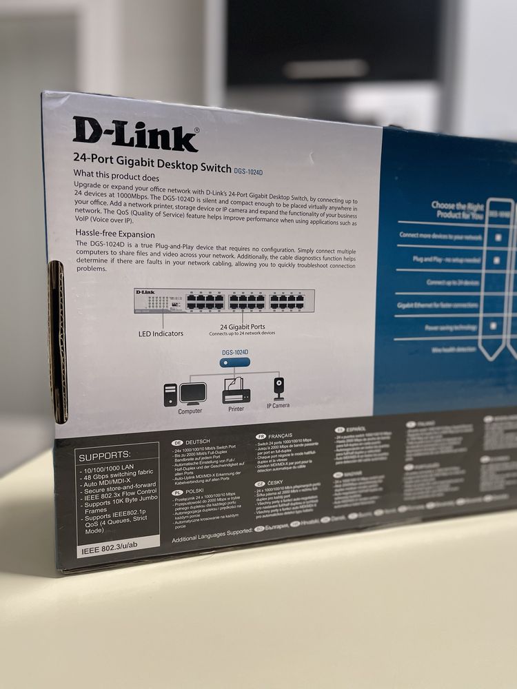 Switch D-Link DGS - 1024D